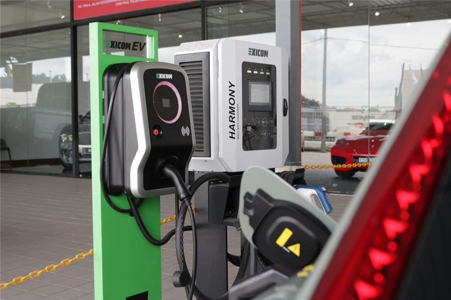 Stesen pengecasan Abadi Motors Sdn Bhd