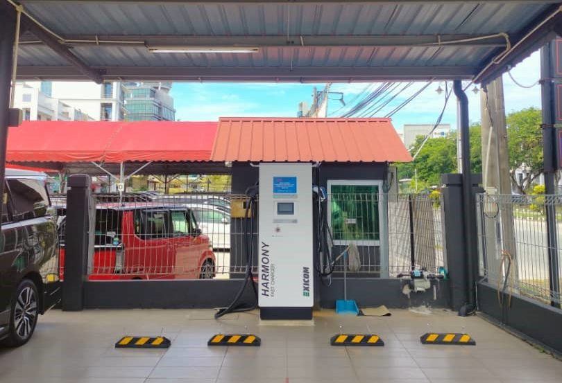 Stesen pengecasan LBI Motors Sdn Bhd