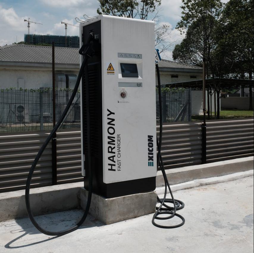 Stesen pengecasan Moscorp Sdn Bhd